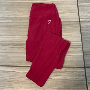 Gymshark Aspire Legging - Beet Red